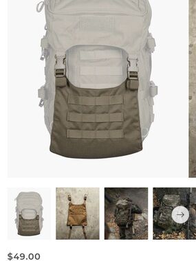 Eberlestock Mission Load Panel- Military Green